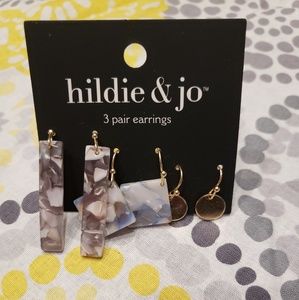 Hildie & Jo earrings. NWT